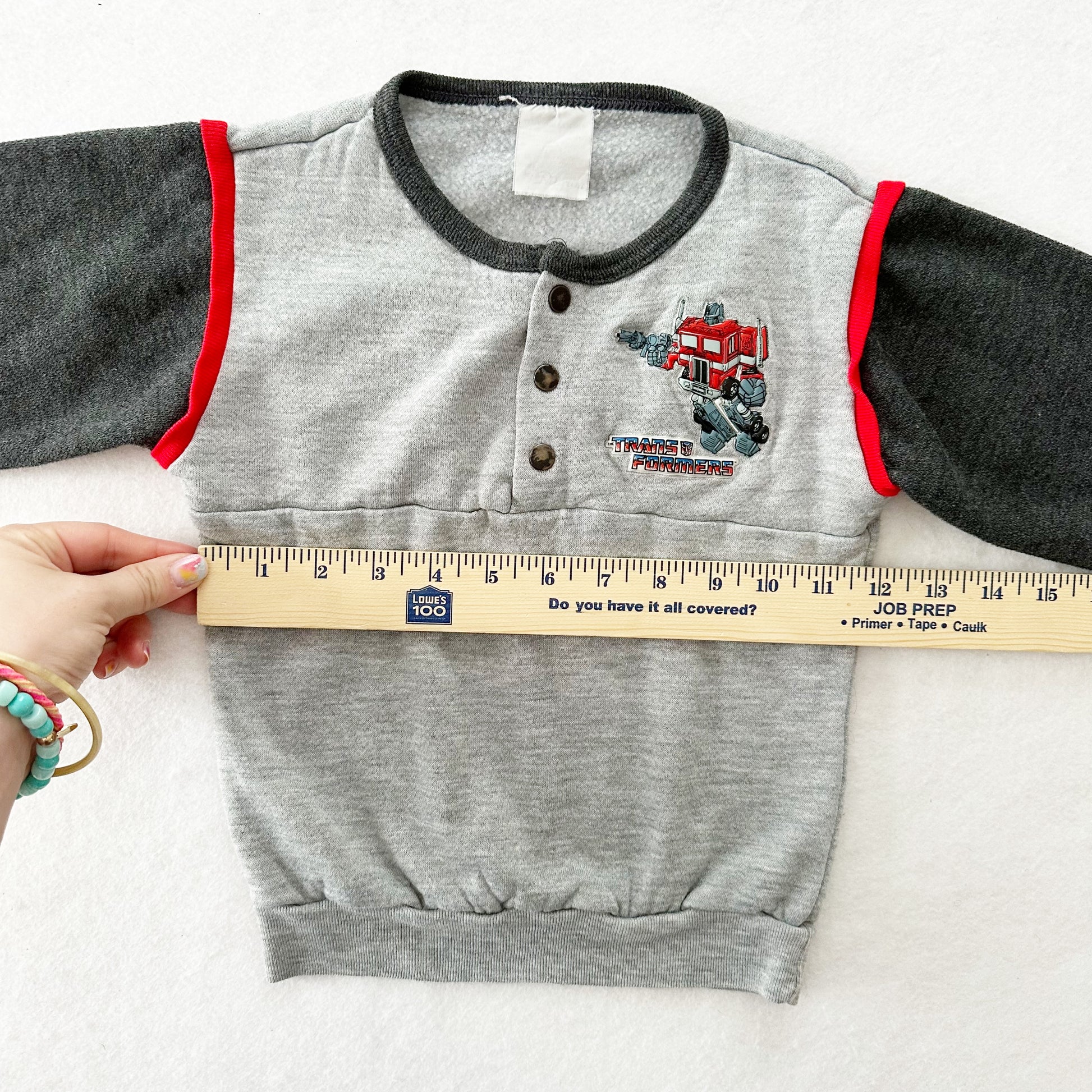 Vintage 80s Transformers Sweatshirt: 4/5T - Yellow Clover Vintage Kids Clothes