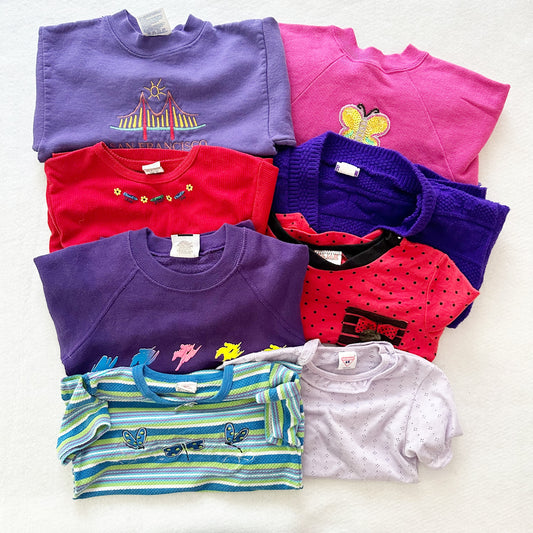 80s + 90s Bundle: 5/6y - Yellow Clover Vintage Kids Clothes