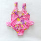 Vintage Candlesticks Floral Swimsuit: 2T?