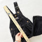 Vintage OshKosh Black Cord Overalls: 2T - Yellow Clover Vintage Kids Clothes