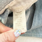 Vintage OshKosh Light Wash Denim Shortalls: 6X - Yellow Clover Vintage Kids Clothes