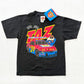 Vintage Looney Tunes Taz NASCAR Tee: 7/8y - Yellow Clover Vintage Kids Clothes