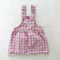 Vintage OshKosh Seersucker Plaid Skirtall: 2T?