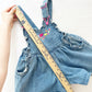 Vintage O-Girl Culotte Shortalls: 6y - Yellow Clover Vintage Kids Clothes