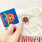 Vintage Looney Tunes Taz Basketball Tee: 6y - Yellow Clover Vintage Kids Clothes