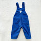 Vintage OshKosh Blue Cord Overalls: 18m