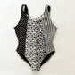 Vintage Cross Currents Floral Swimsuit: 8/12y? - Yellow Clover Vintage Kids Clothes