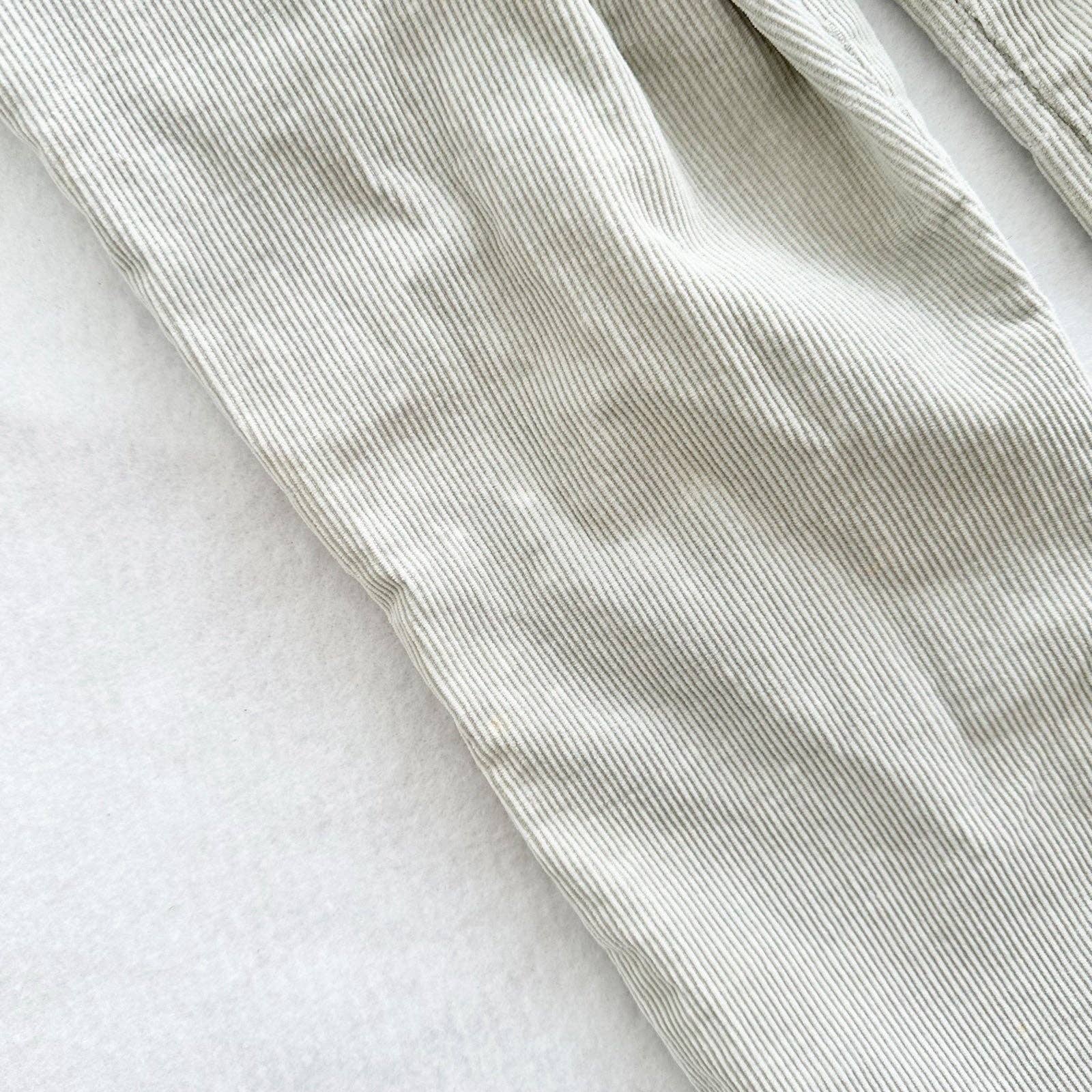 Vintage Levi’s Light Gray Cord Overalls: 5y - Yellow Clover Vintage Kids Clothes