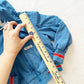 Vintage French Toast Blue Hooded Zip Jacket: 4T - Yellow Clover Vintage Kids Clothes