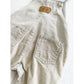 Vintage Levi’s Light Gray Cord Overalls: 5y - Yellow Clover Vintage Kids Clothes