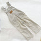 Vintage Levi’s Light Gray Cord Overalls: 5y - Yellow Clover Vintage Kids Clothes