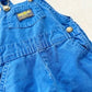 Vintage Oshkosh Solid Blue Baby Overalls: 12m - Yellow Clover Vintage Kids Clothes