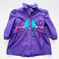 Vintage Rothschild 90s Purple Hooded Jacket: 4T - Yellow Clover Vintage Kids Clothes