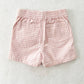 Y2K Riders Pink Gingham Shorts: 12m - Yellow Clover Vintage Kids Clothes