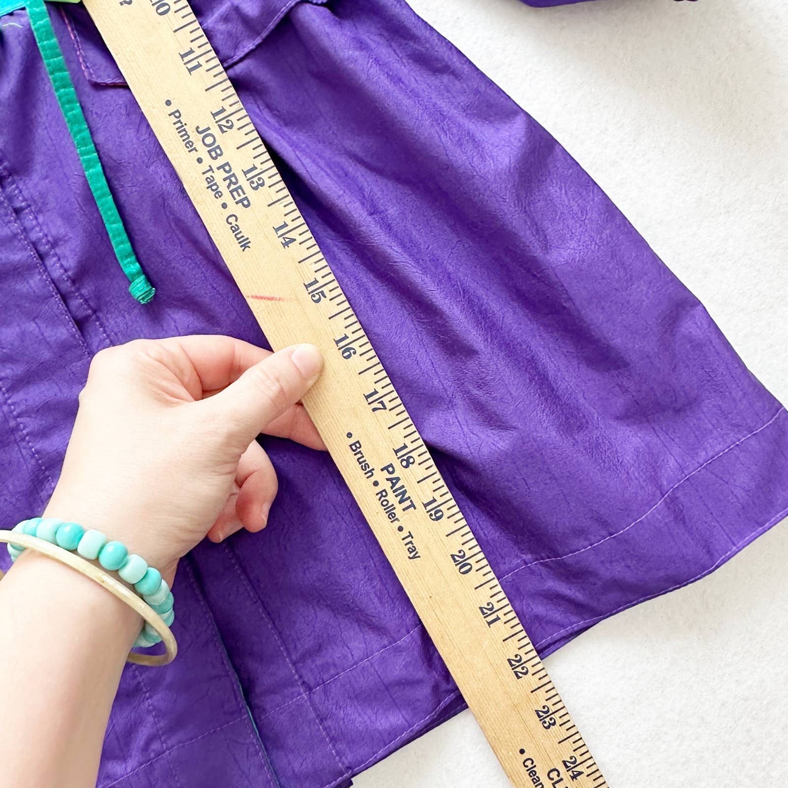 Vintage Rothschild 90s Purple Hooded Jacket: 4T - Yellow Clover Vintage Kids Clothes