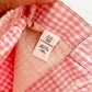 Y2K Riders Pink Gingham Shorts: 12m - Yellow Clover Vintage Kids Clothes
