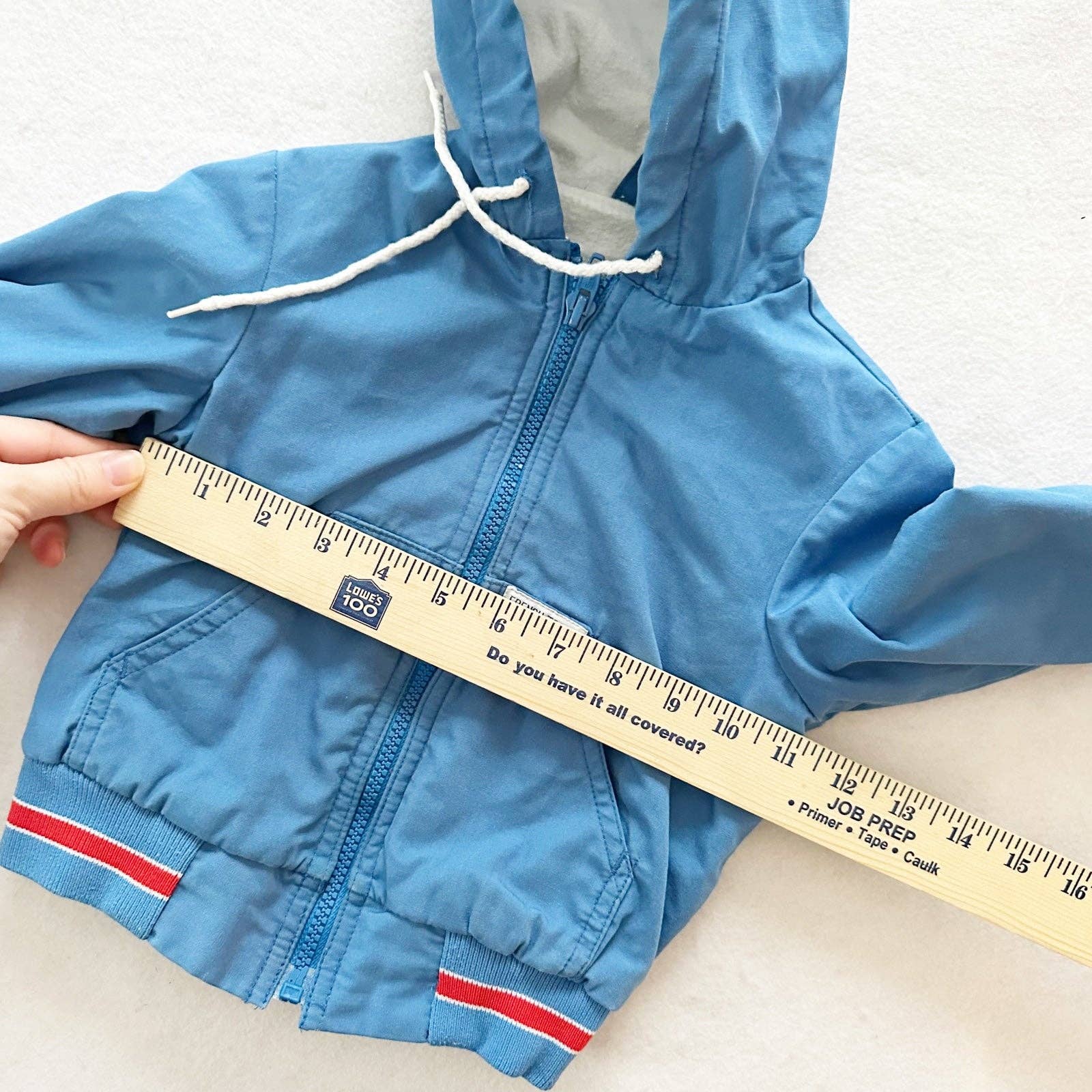 Vintage French Toast Blue Hooded Zip Jacket: 4T - Yellow Clover Vintage Kids Clothes