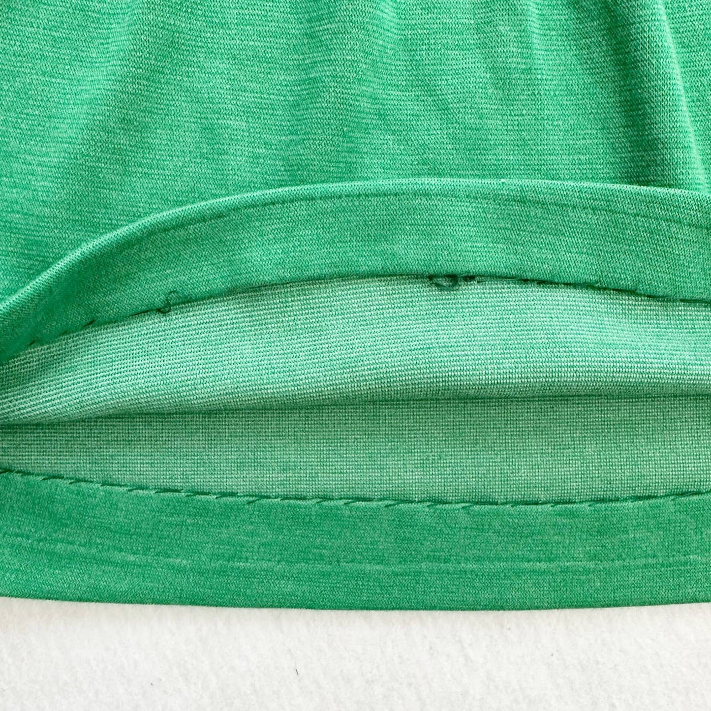 Vintage JC Penney Floral Green Faux Pinafore Dress - Yellow Clover Vintage Kids Clothes