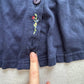 Vintage Christie Brooks Floral Embroidery Outfit - Yellow Clover Vintage Kids Clothes