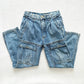 Vintage Lee Cargo Pocket Kids Jeans: 10y - Yellow Clover Vintage Kids Clothes