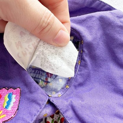 Vintage Chicken Noodle Tea Party Tunic and Pants Set - Yellow Clover Vintage Kids Clothes