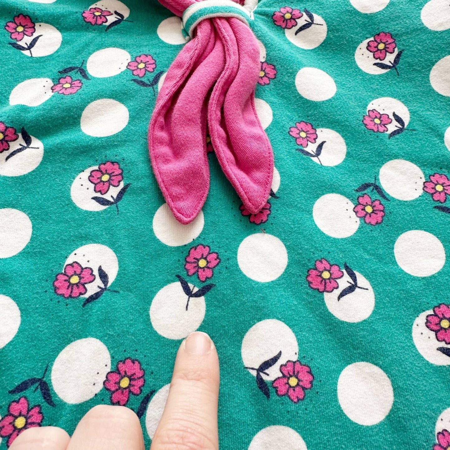 Vintage Gymboree Polka Dot Flower Shirt and Leggings Set: 6y - Yellow Clover Vintage Kids Clothes