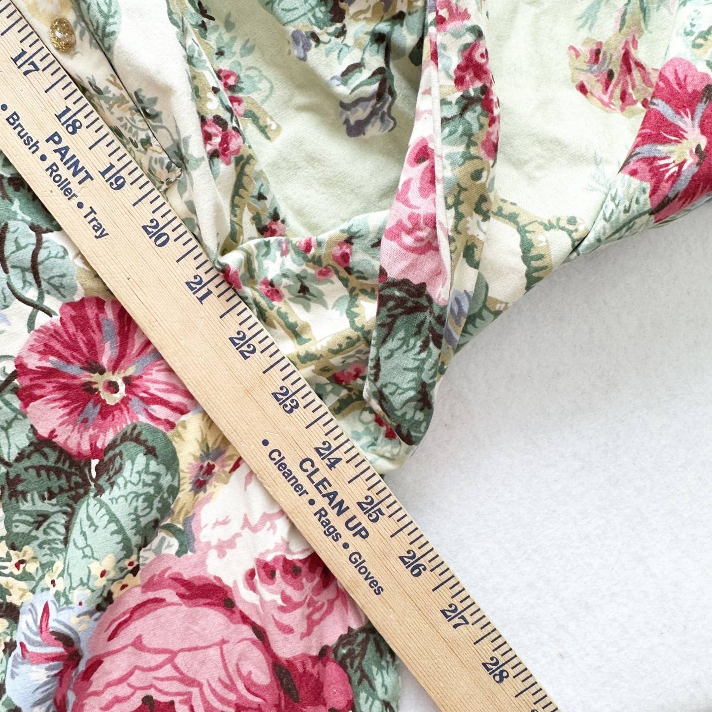 Vintage Wee Clancy Girls Floral Jumpsuit Romper: 8y - Yellow Clover Vintage Kids Clothes