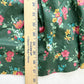 Vintage 90s My Twinn Floral Green Collared Dress: 6y - Yellow Clover Vintage Kids Clothes