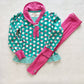 Vintage Gymboree Polka Dot Flower Shirt and Leggings Set: 6y - Yellow Clover Vintage Kids Clothes