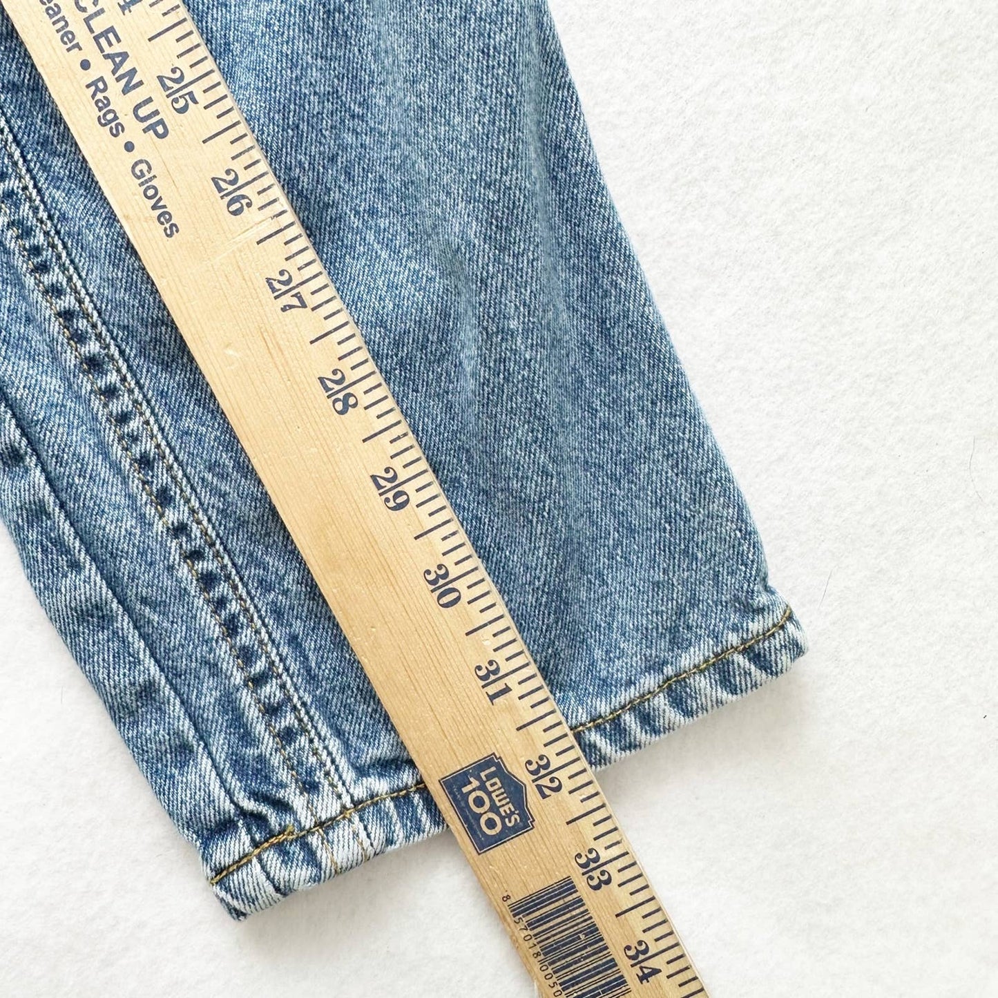 Vintage Lee Cargo Pocket Kids Jeans: 10y - Yellow Clover Vintage Kids Clothes