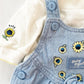 Baby B’gosh Sunflower Bubble Set - Yellow Clover Vintage Kids Clothes