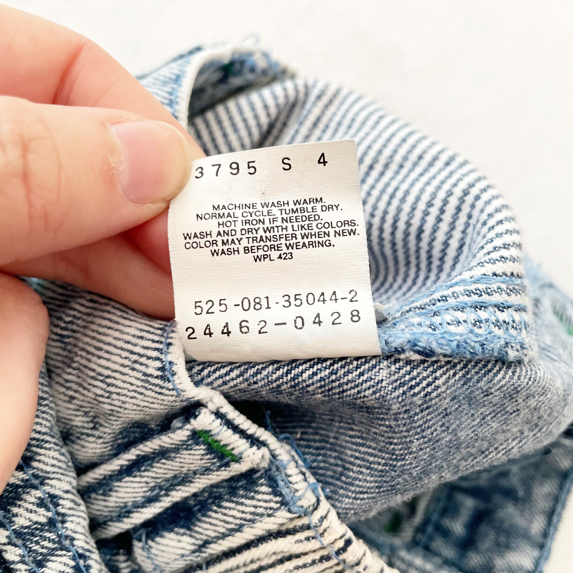 Levi’s Acid Wash Jogger Jeans - Yellow Clover Vintage Kids Clothes