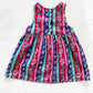 OshKosh Cord Leaves + Flowers Dress - Yellow Clover Vintage Kids Clothes