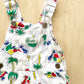 Vintage Cutecumber Beach Turtle Shortalls