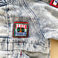 Levi’s Racing Acid Wash Jacket - Yellow Clover Vintage Kids Clothes