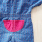OshKosh XO Jumpsuit - Yellow Clover Vintage Kids Clothes