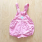 Vintage OshKosh Pink Bubble Romper - Yellow Clover Vintage Kids Clothes