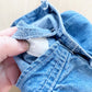 Vintage OshKosh Medium-Light Wash Bubble Overalls - Yellow Clover Vintage Kids Clothes