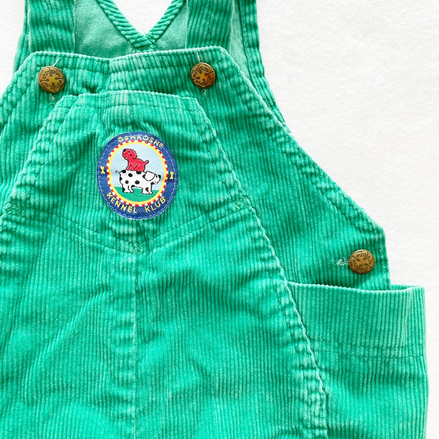 OshKosh Kennel Klub Cord Overalls