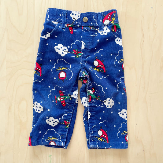 Vintage Lee Helicopter Airplane Cord Pants