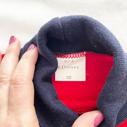 Minnie Mouse Graphic Sweatshirt Dress • 3T? - Yellow Clover Vintage Kids Clothes