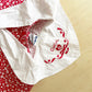 OshKosh Red Floral Hearts Sailor Collar Dress - Yellow Clover Vintage Kids Clothes