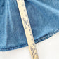OshKosh Denim Skirtall - Yellow Clover Vintage Kids Clothes
