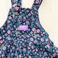 OshKosh Paisley Floral Cord Skirtall - Yellow Clover Vintage Kids Clothes