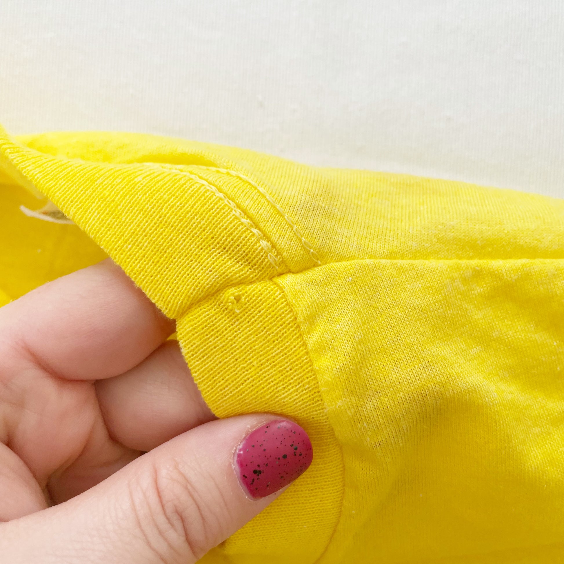 McDonald’s Birthday Party Graphic Tee • 8y? - Yellow Clover Vintage Kids Clothes
