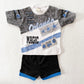 Vintage Orlando Magic Toddler Tee + Shorts Set