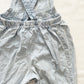OshKosh Light Blue Striped Gingham Bubble Overalls