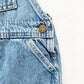 OshKosh Medium Wash Denim Shortalls - Yellow Clover Vintage Kids Clothes