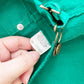 OshKosh Green Fine Cord Overalls - Yellow Clover Vintage Kids Clothes