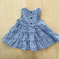 Baby B’gosh Ditsy Floral Tiered Dress - Yellow Clover Vintage Kids Clothes